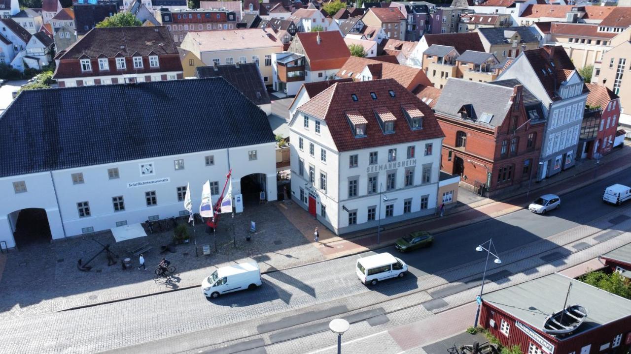 Ferienwohnung Schiffbruecke 40 เฟลนส์บวร์ก ภายนอก รูปภาพ